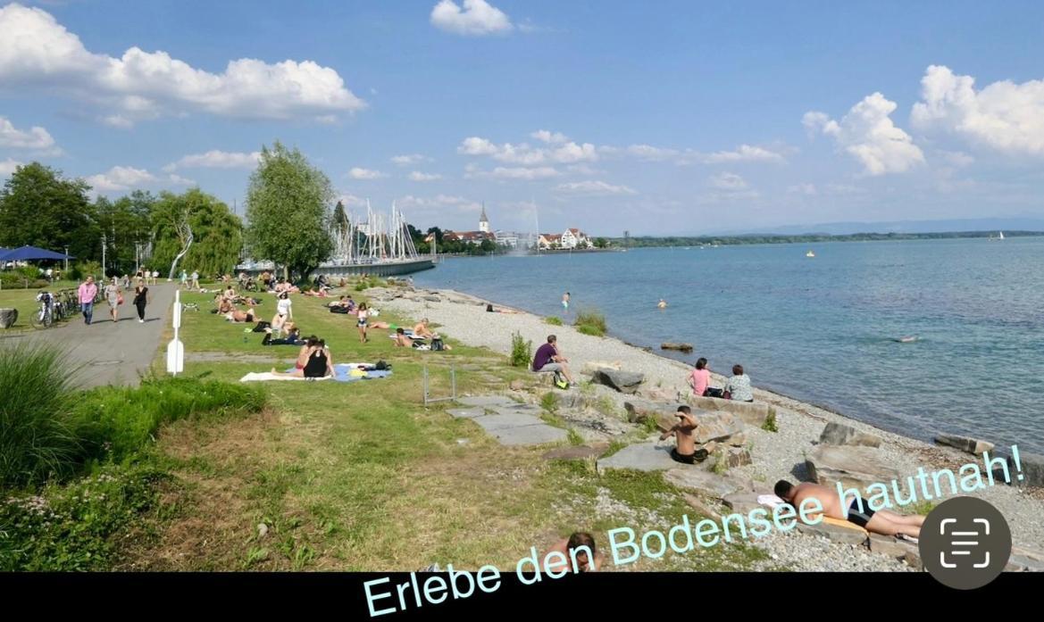 Am Bodensee- Zentrale Lage, Free Parking And Wifi, 109 M2, Privater Garten, 7 Gaeste, 2x Kingsize Boxspringbett, Familienfreundlich FDH